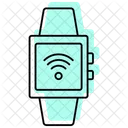 Free Smartwatch Color Shadow Thinline Icon Icon