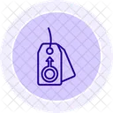 Free Tag Male Line Icon Icon