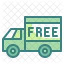 Free Truck Free Shipping Icon