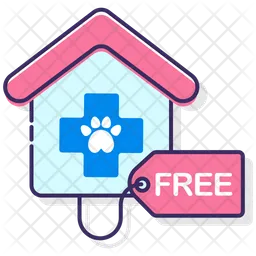 Free Veterinary Care  Icon
