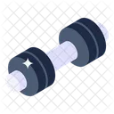 Free Weights Fitness Equipment Barbell Bar Icon