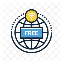 Free Wifi  Icon