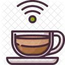 Free Wifi Wifi Signal Coffee Cup Icon