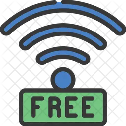 Free Wifi  Icon