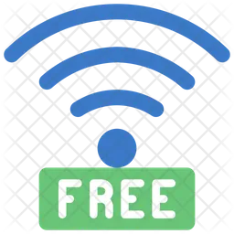 Free Wifi  Icon