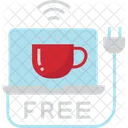 Free Wifi Coffee Free Internet Icon