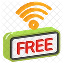 Free Wifi Complimentary Wifi Internet Service Icon