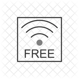 Free Wifi  Icon