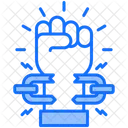 Freedom Hand Chain Icon