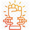 Freedom Hand Chain Icon