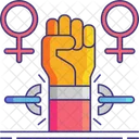 Freedom People Hand Icon