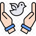 Freedom Peace Hands Icon