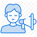Freedom to speech  Icon