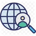 Foreign Search Global Search International Research Icon