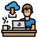 Freelancer Worker Programmer Icon