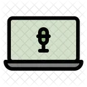 Working From Home Technology Online Icon