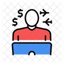 Freelancer Working  Icon