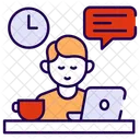Freelancing Freelancer Business Icon
