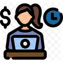 Freelancing Self Employment Independent Icon