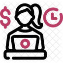 Freelancing Self Employment Independent Icon