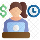 Freelancing Self Employment Independent Icon