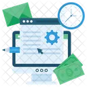 Freelancing Online Work Icon