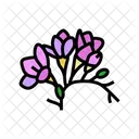 Freesia Flower Spring Icon