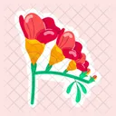 Flower Stickers Blooming Flowers Spring Flowers 아이콘