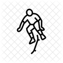 Freestyle Skating Skate Icon