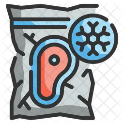 Freeze Meat Package  Icon