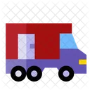 Freeze Truck Truck Delivery Icon