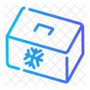 Freezer Portable Fridge Cold Icon