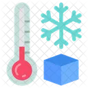 Freezing Frost Winter Weather Icon