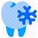 Freezing Dental Care Cold Icon
