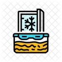 Freezing Food Safety Icon
