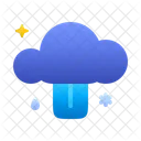 Freezing Rain Night  Icon