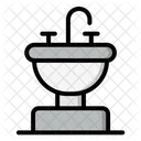 Lavabo Bano Fontaneria Icon