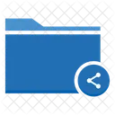 Ordner Freigeben Ordner Netzwerk Symbol