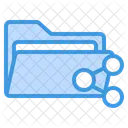 Ordner Freigeben Freigeben Ordner Symbol
