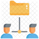 Ordner teilen  Symbol