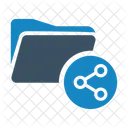 Ordner teilen  Symbol