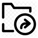 Ordner teilen  Symbol