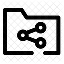 Ordner teilen  Symbol