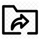 Ordner teilen  Symbol