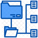Ordner teilen  Symbol