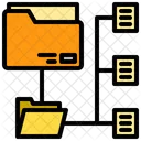 Ordner Freigeben Ordner Datei Offnen Symbol