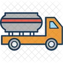 Freight Fuel Truck Gas Tanker Icon