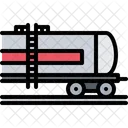 Freight Container Railway Carriage Train Container Icon