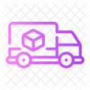 Freight Shipping Truck Delivery Truck Icon