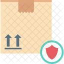 Delivery Box Shield Freight Protection Icon